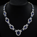 Worth Avenue Necklace in Blue Sapphire