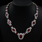 Worth Avenue Necklace in Red Ruby