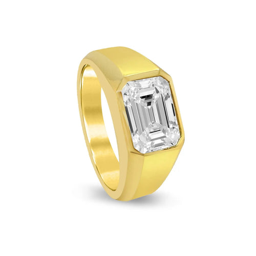 Xavier 4.50 Carat Men's Band in Gold