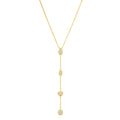 Y Not Lariat Necklace in Gold