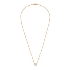 Lab-Grown Radiant Cut Diamond Bezel Pendant