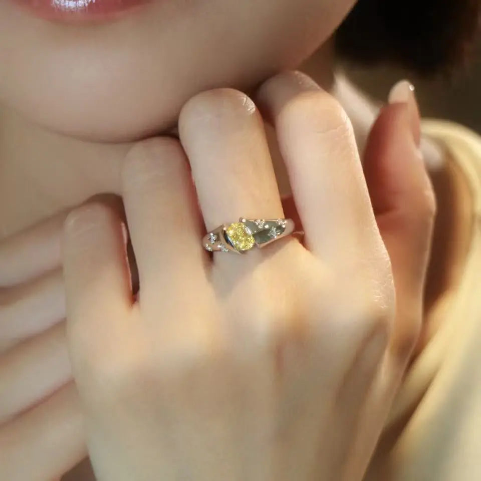 Citrine Sun Ring