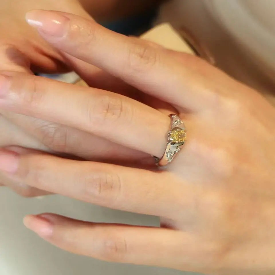 Citrine Sun Ring