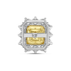 6.79ct Fancy Yellow Diamond Stud Earrings