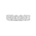 Lab-Grown Asscher Eternity Band