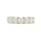 Lab-Grown Asscher Eternity Band
