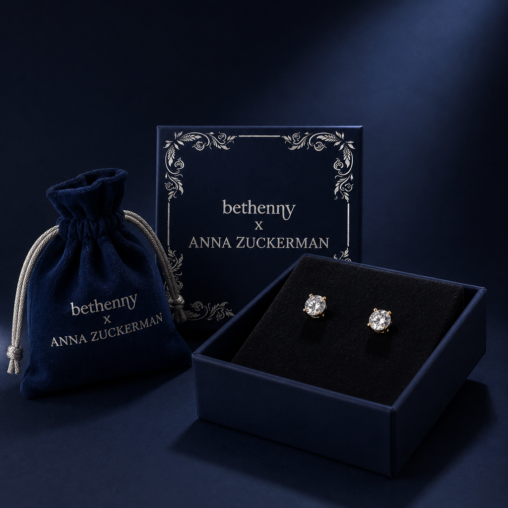 Bethenny Frankel x Anna Zuckerman Just Like Diamonds 4 Carat Studs