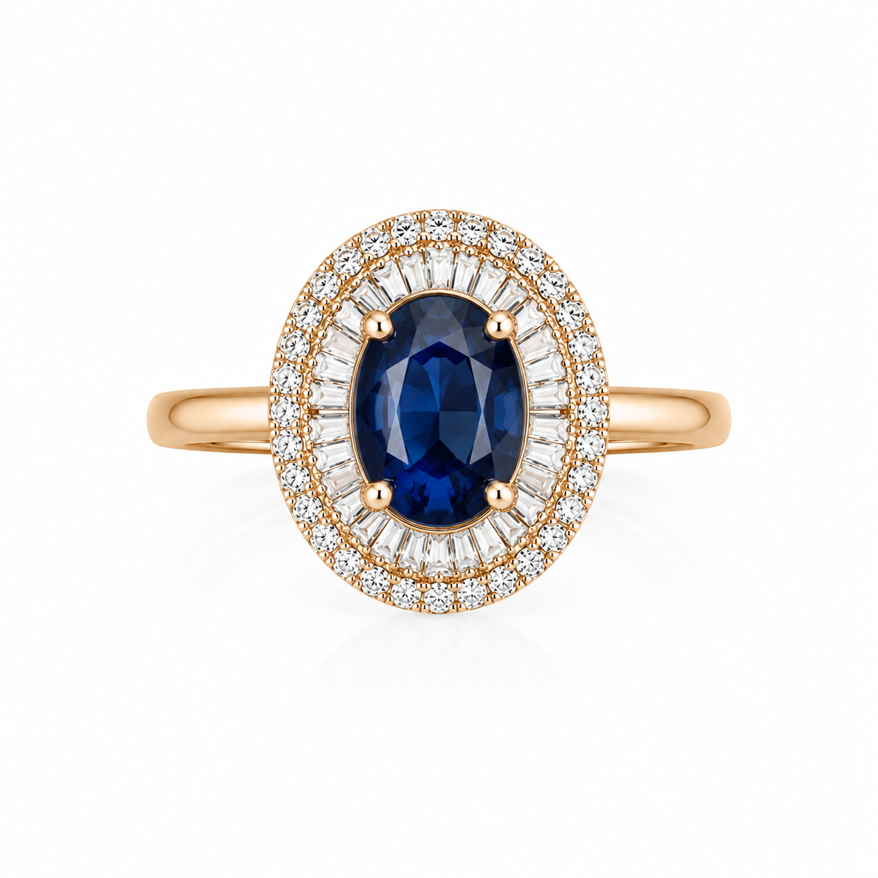 Sapphire Ballerina Ring by AZ Essentials