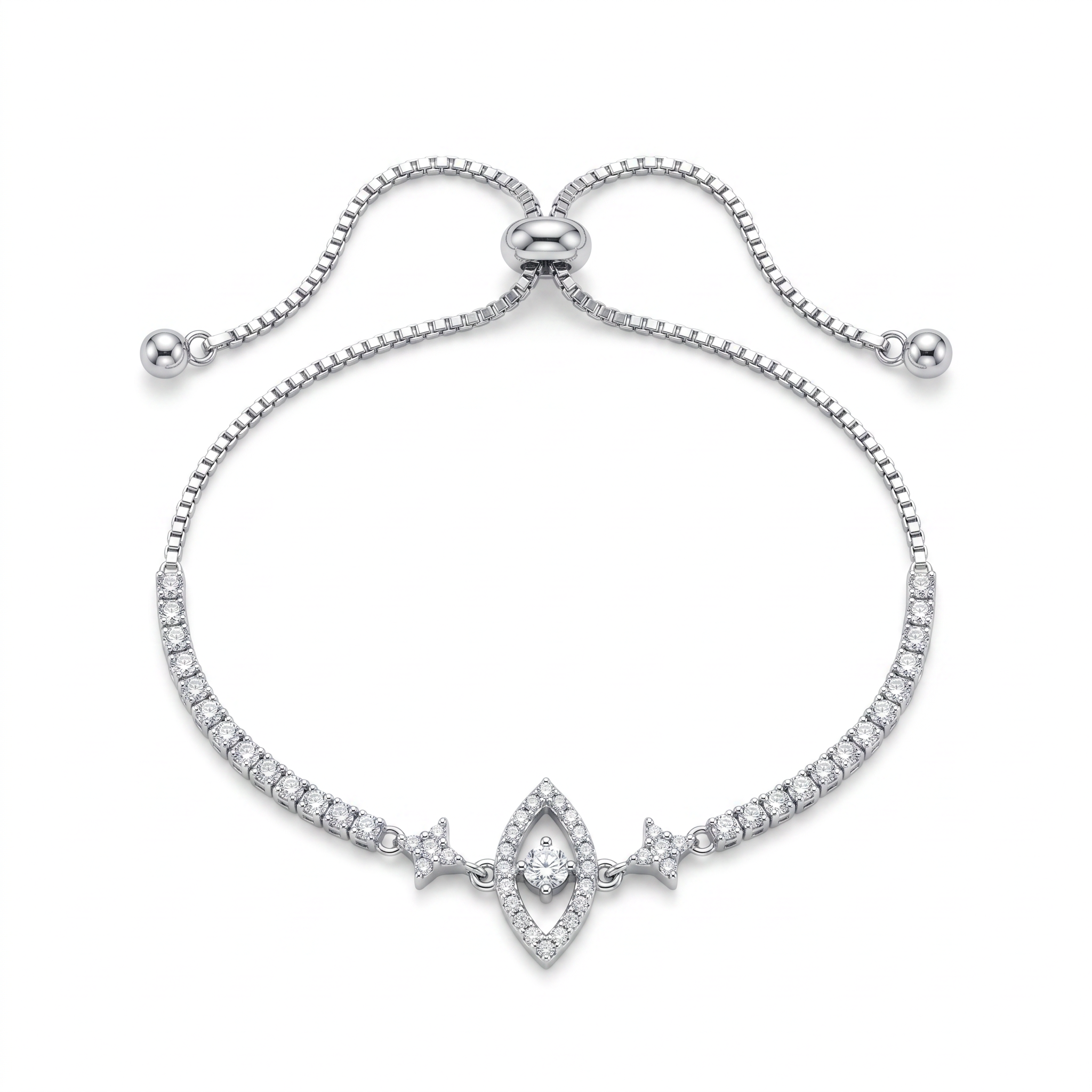 Evil Eye Bolo Bracelet by AZ Essentials