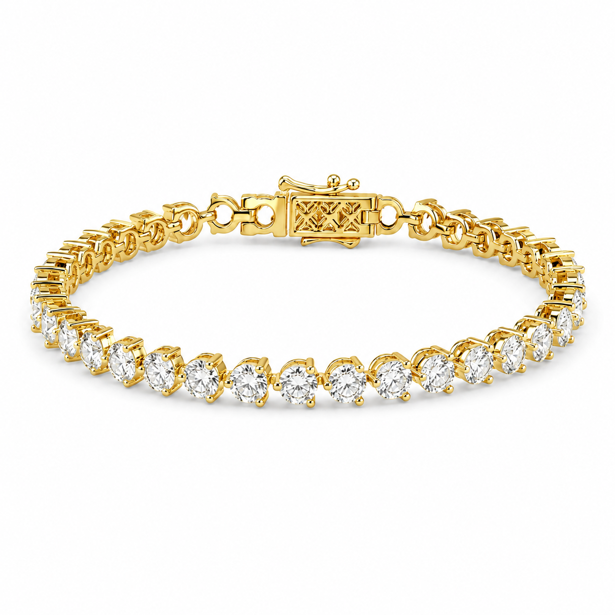 15 Carat Martini Tennis Bracelet
