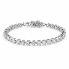10 Carat Martini Tennis Bracelet