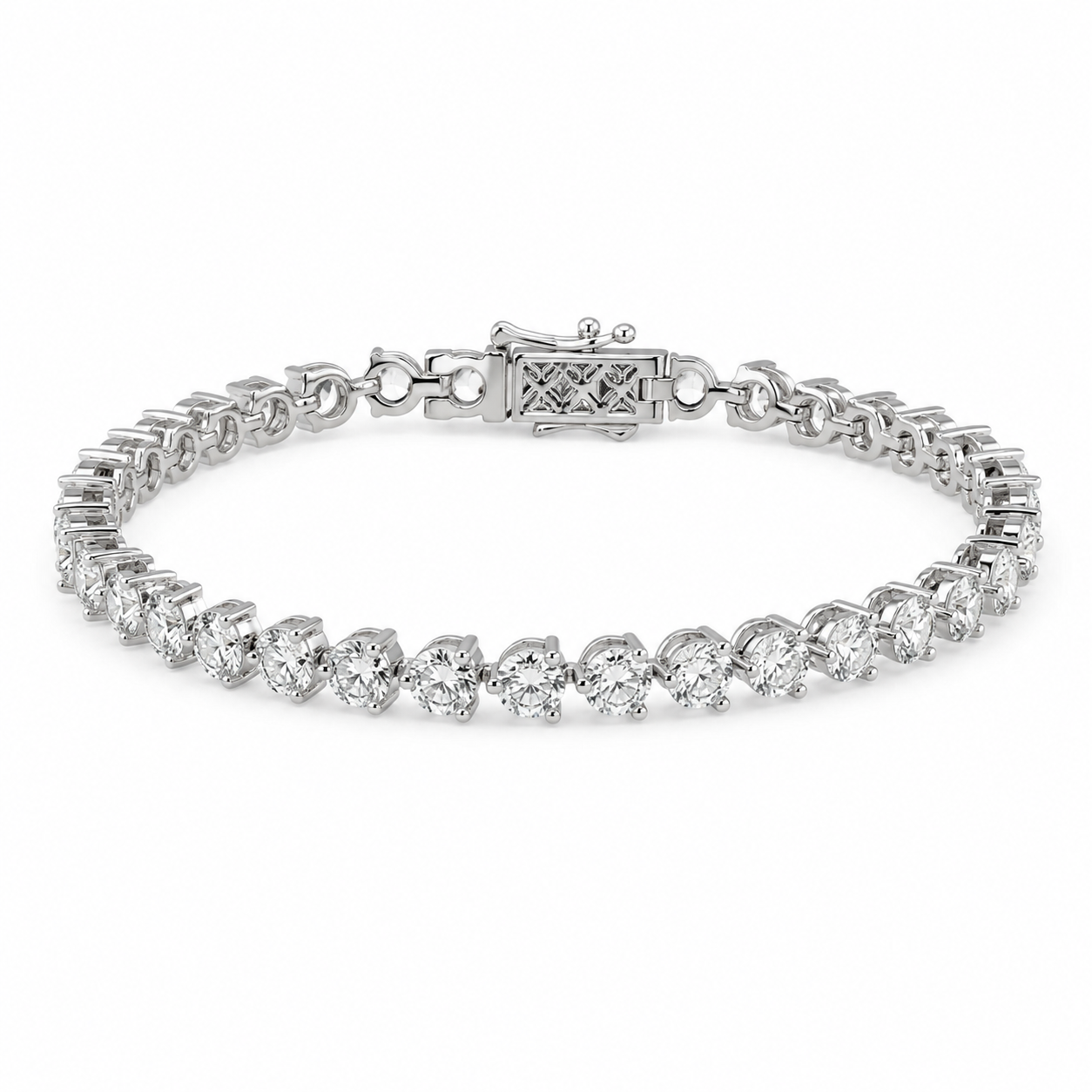 10 Carat Martini Tennis Bracelet