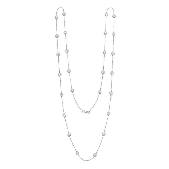 Lab Grown Diamonds By The Yard Opera Necklace
