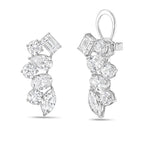 Lab Grown Multi-Cut Diamond Ear Crawlers