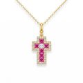 Reina Cross Necklace by Thalia