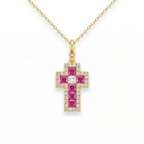 Reina Cross Necklace by Thalia