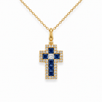 Reina Cross Necklace by Thalia