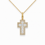 Reina Cross Necklace by Thalia