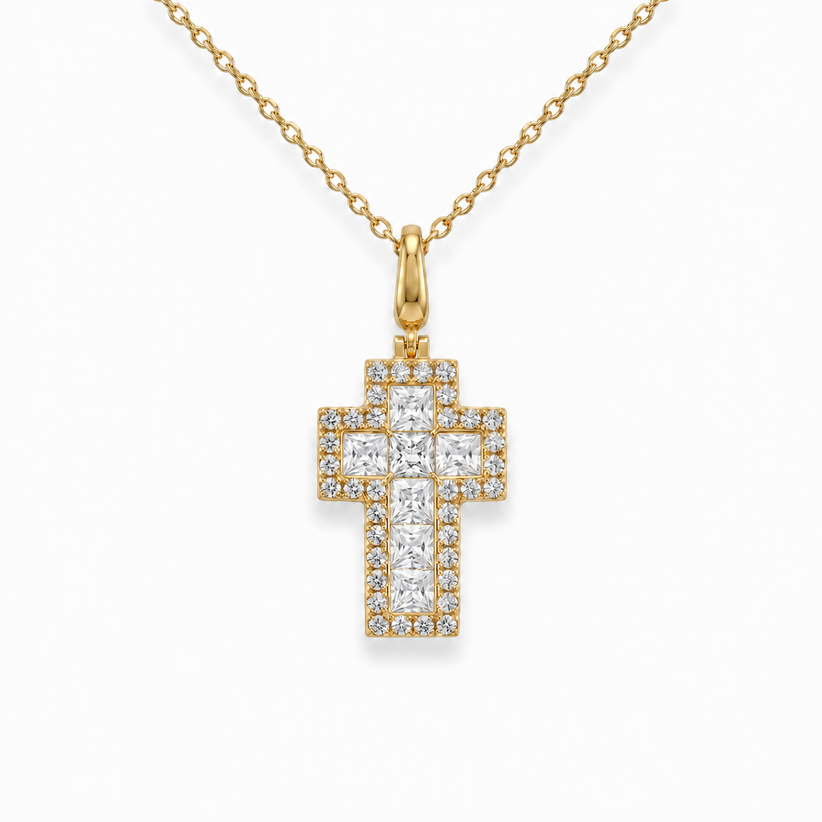 Reina Cross Necklace by Thalia