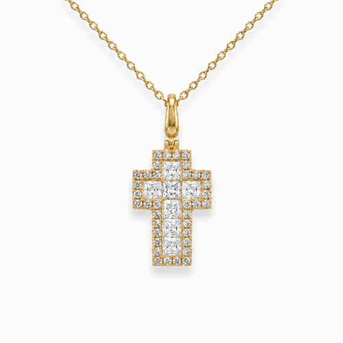 Reina Cross Necklace by Thalia