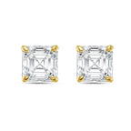 Lab Grown Asscher Diamond Studs