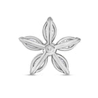 Marquise Diamond Flower Stud Earrings