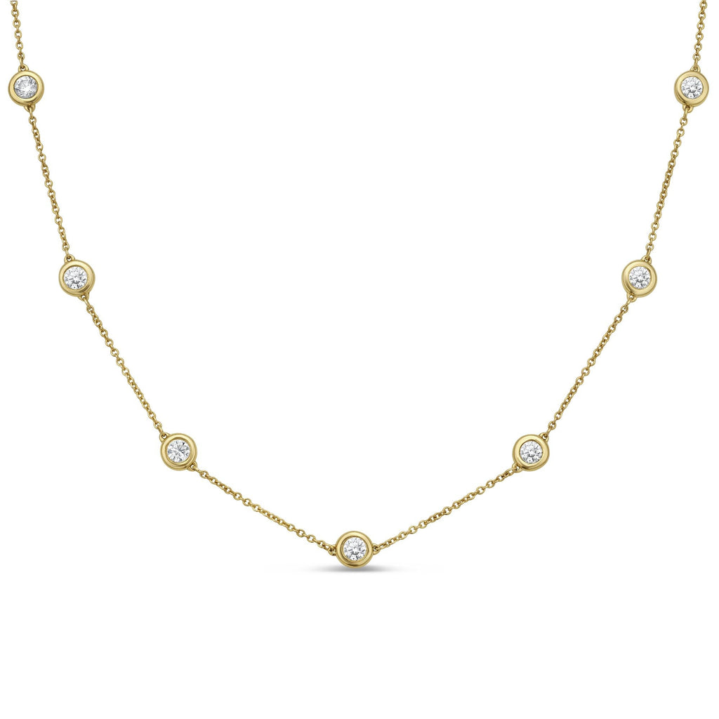 Lab Grown Diamonds By The Yard Opera Necklace