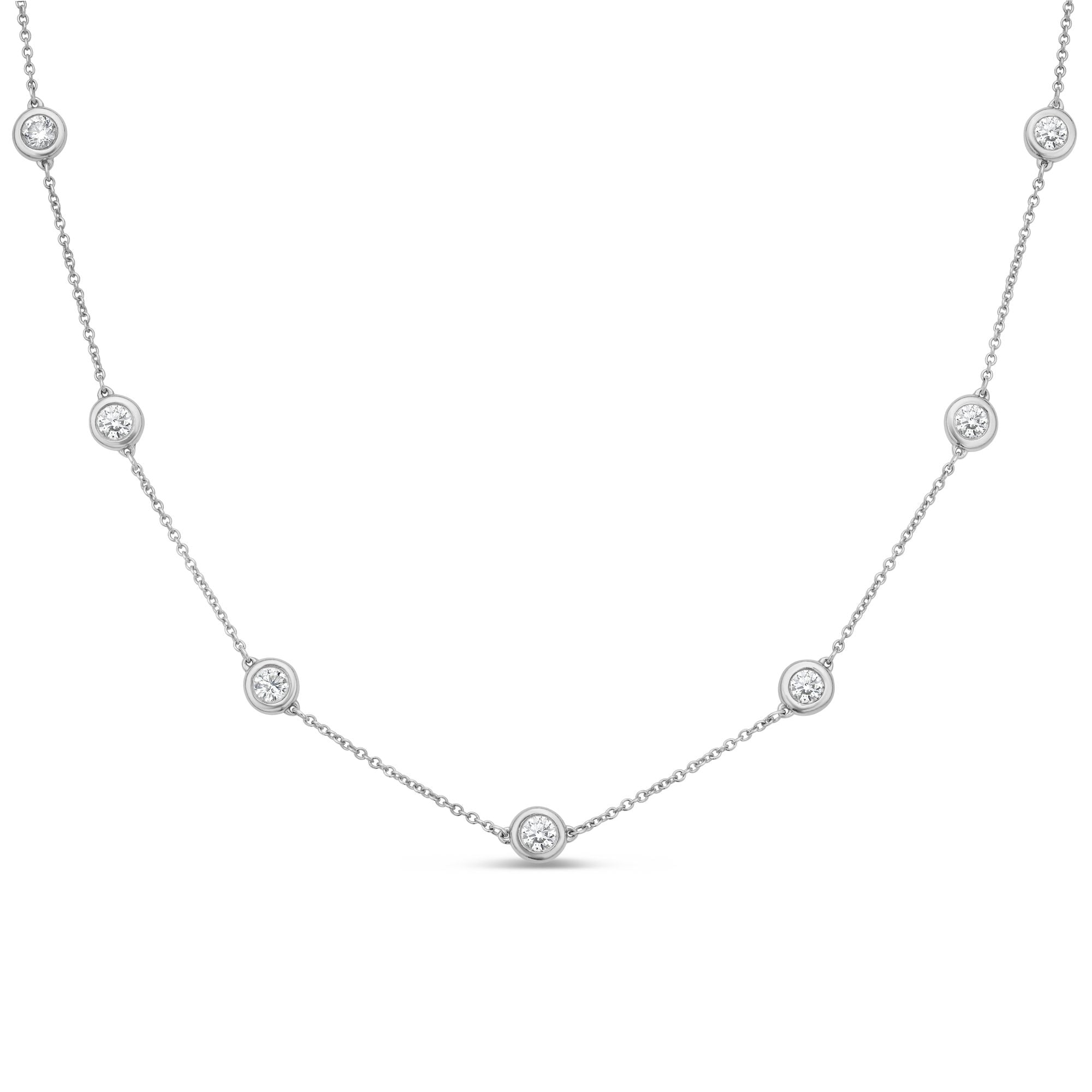 Lab Grown Diamonds By The Yard Opera Necklace