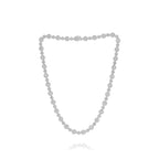 Short Alternating Diamond Necklace