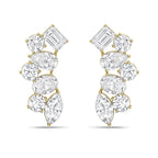 Lab Grown Multi-Cut Diamond Ear Crawlers