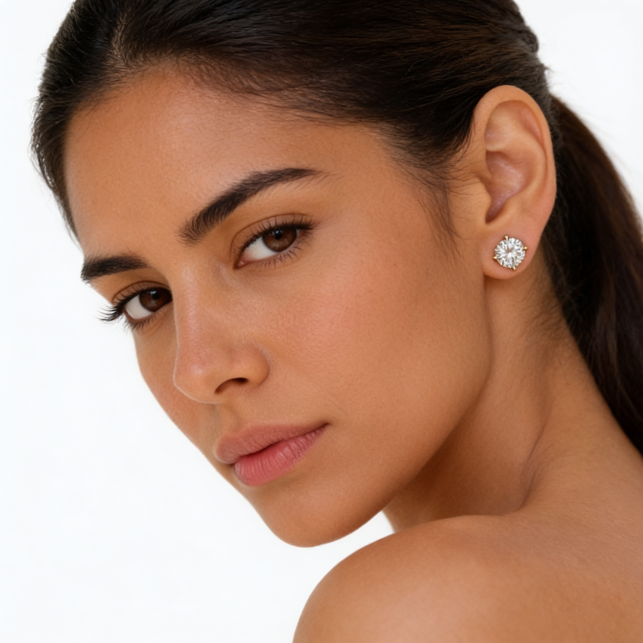 Bethenny Frankel x Anna Zuckerman Just Like Diamonds 4 Carat Studs