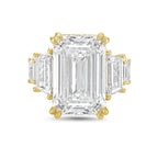Lab-Grown Emerald Cut Diamond Fashion Ring