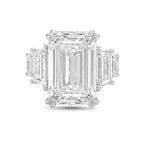 Lab-Grown Emerald Cut Diamond Fashion Ring