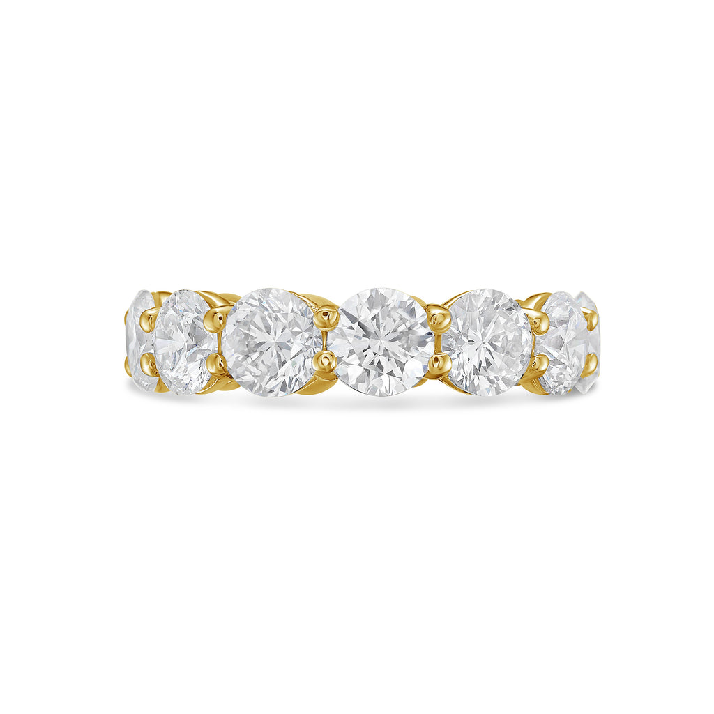 Lab-Grown Round Diamond Eternity Band