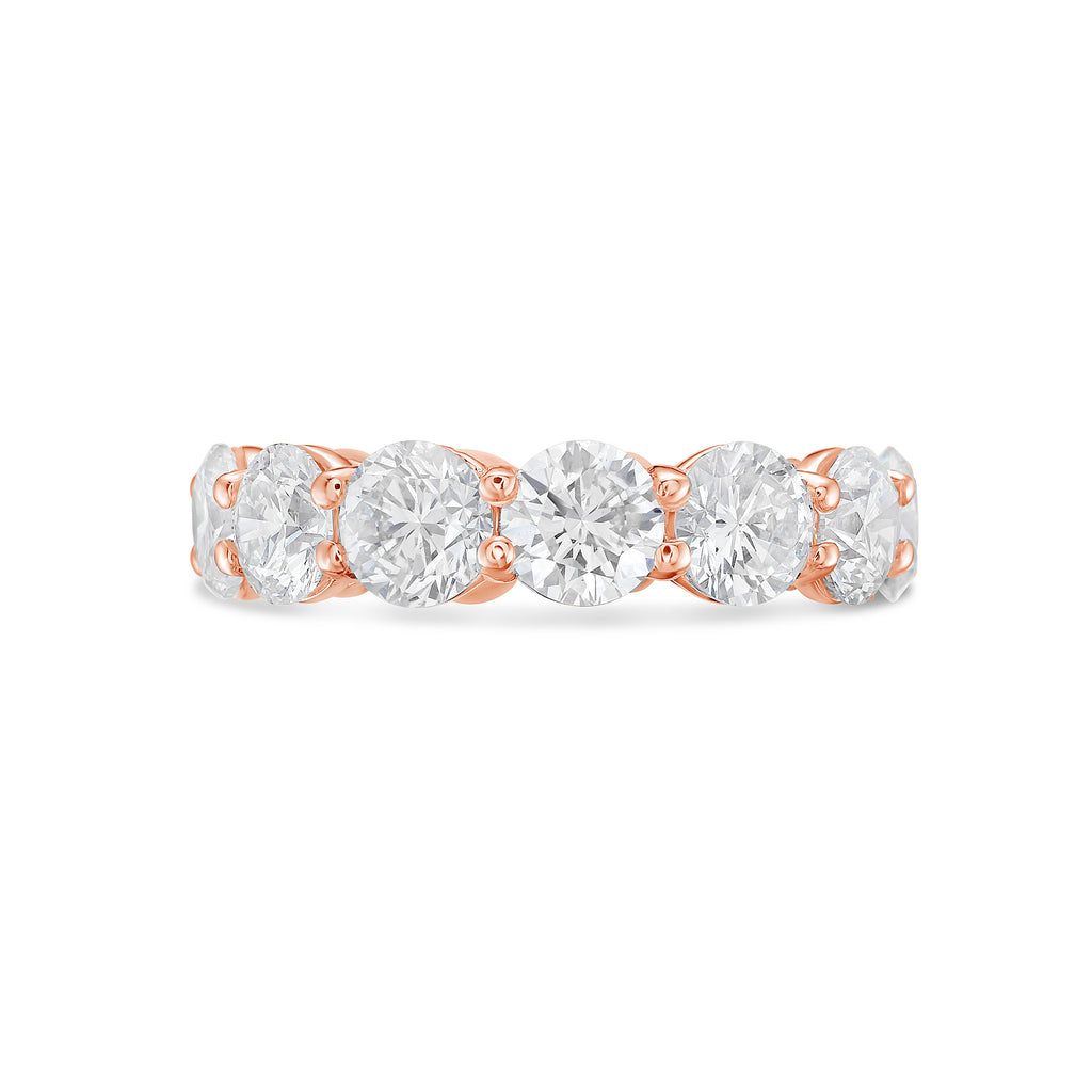 Lab-Grown Round Diamond Eternity Band