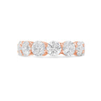 Lab-Grown Round Diamond Eternity Band