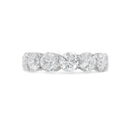Lab-Grown Round Diamond Eternity Band