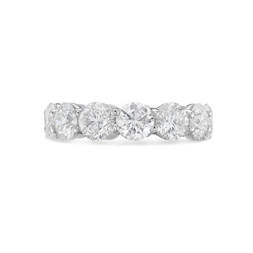 Lab-Grown Round Diamond Eternity Band