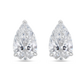 Lab-Grown Pear Diamond Studs