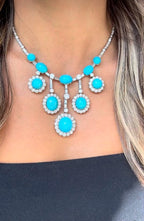 Turquiose Diamond Necklace