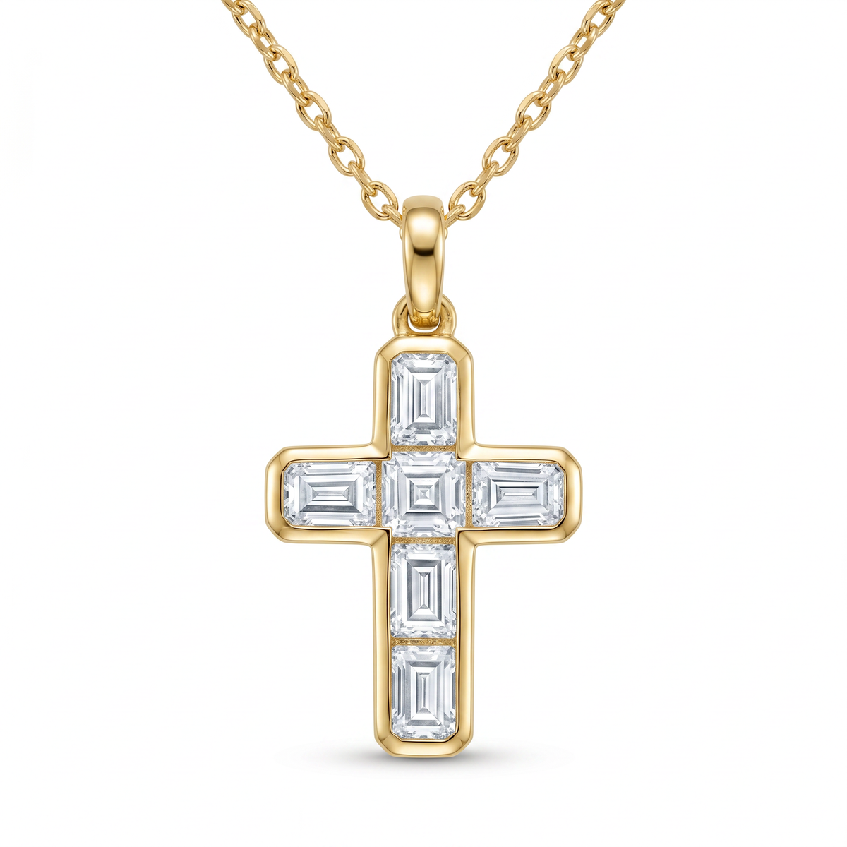 Katarina Cross Necklace