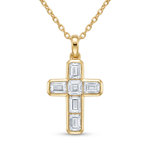 Katarina Cross Necklace