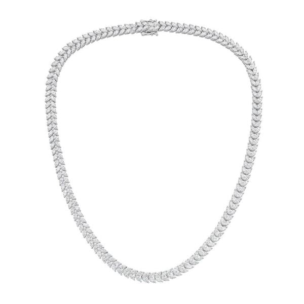 Lab Grown Marquise Diamond Necklace