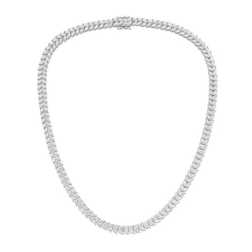 Lab Grown Marquise Diamond Necklace