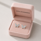 Pavé Butterfly Studs by AZ Essentials