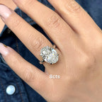 Lab-Grown Oval Diamond Solitaire Engagement Ring