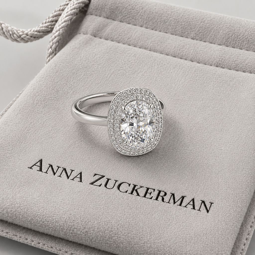 Grand Halo Ring by AZ Essentials