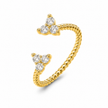 Twisted Cuff Ring by AZ Essentials