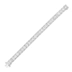Emerald Cut Diamond Tennis Bracelet