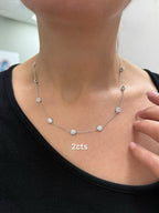Lab-Grown Diamonds By The Yard Necklace